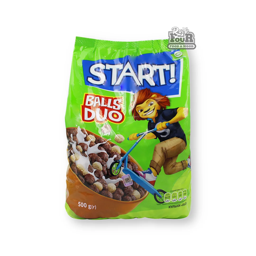 Նախաճաշի գնդիկներ «START Balls Duo» 500գ